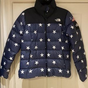 Limited edition Olympic North face puffer jacket